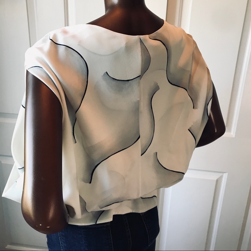 Diane Von Furstenberg DVF Juliette Silk Blouse - Picture 6 of 13